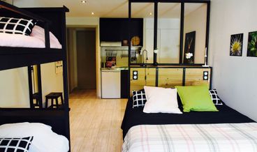 Bild von Studio-1 Double Bed and 1 Twin Bunk Bed Free self parking Free WiFi