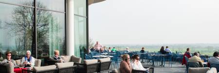 Bild von Blick über Rhein und Betuwe