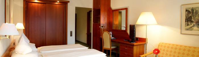 Bild von Komfort Zimmer mit Doppelbett
