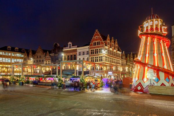 Weihnachtsmarkt in Gent
