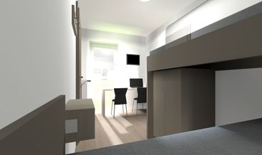 Bild von Apartment, Balcony-4 Twin Beds Non Refundable Free self parking Free WiFi