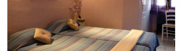 Bild von Doppelzimmer mit zwei Einzelbetten