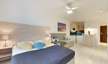 Bild von Studio Suite, 1 Double Bed, Kitchenette, River View-1 Double Bed Non Refundable Free WiFi