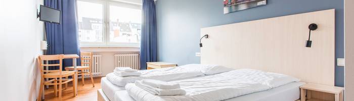 Bild von Doppelzimmer mit zwei Einzelbetten