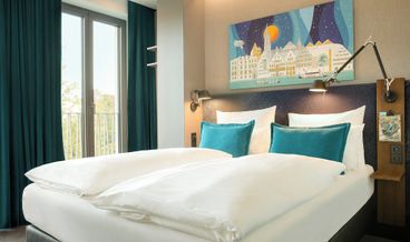 Bild von Comfort-Zimmer, 1 King-Bett, Stadtblick (Comfortable)