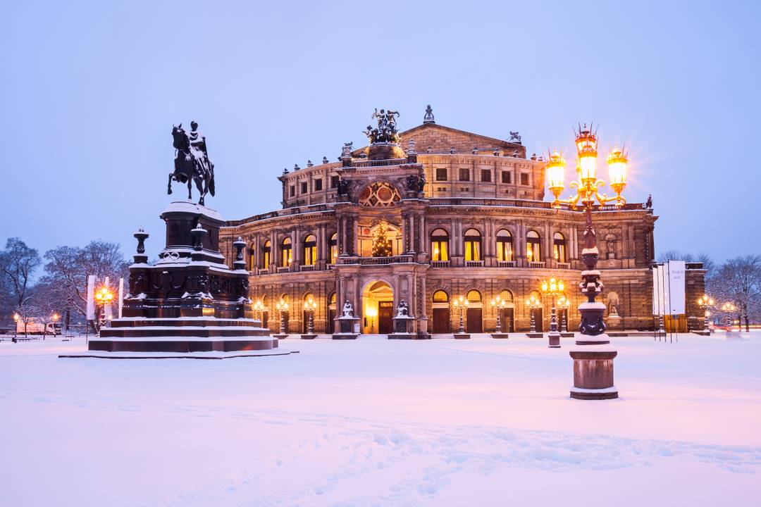 Verbringe Weihnachten in Dresden