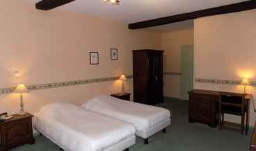 Bild von Doppelzimmer mit Twinbetten