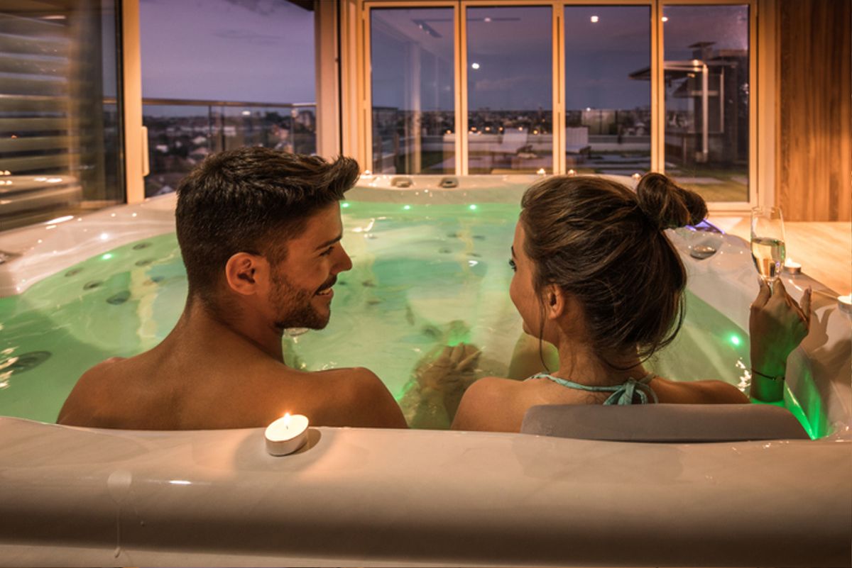Hotel mit Whirlpool im Zimmer in den Belgischen Ardennen