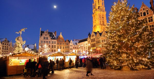 Weihnachtsmarkt in Antwerpen