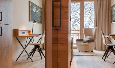 Bild von Doppelzimmer Auszeit Alpin Süd mit Balkon, Bergblick inkl. freien Eintritt in den AQUA DOME