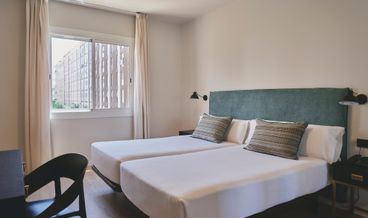 Bild von Zweibettzimmer, 1 Doppelbett oder 2 Einzelbetten