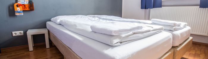 Bild von Doppelzimmer mit zwei Einzelbetten
