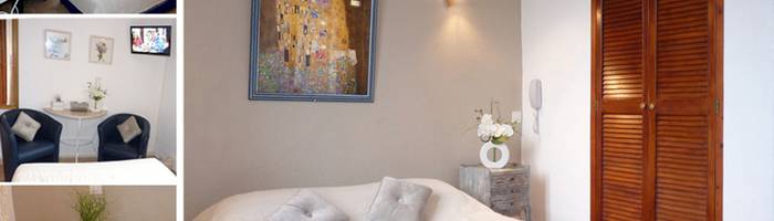 Bild von Doppelzimmer mit Doppelbett