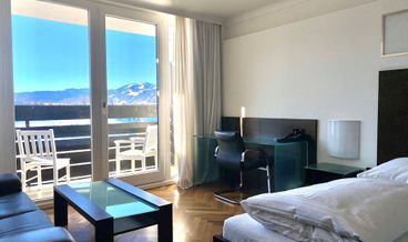 Bild von Doppelzimmer, 1 Queen-Bett, Balkon