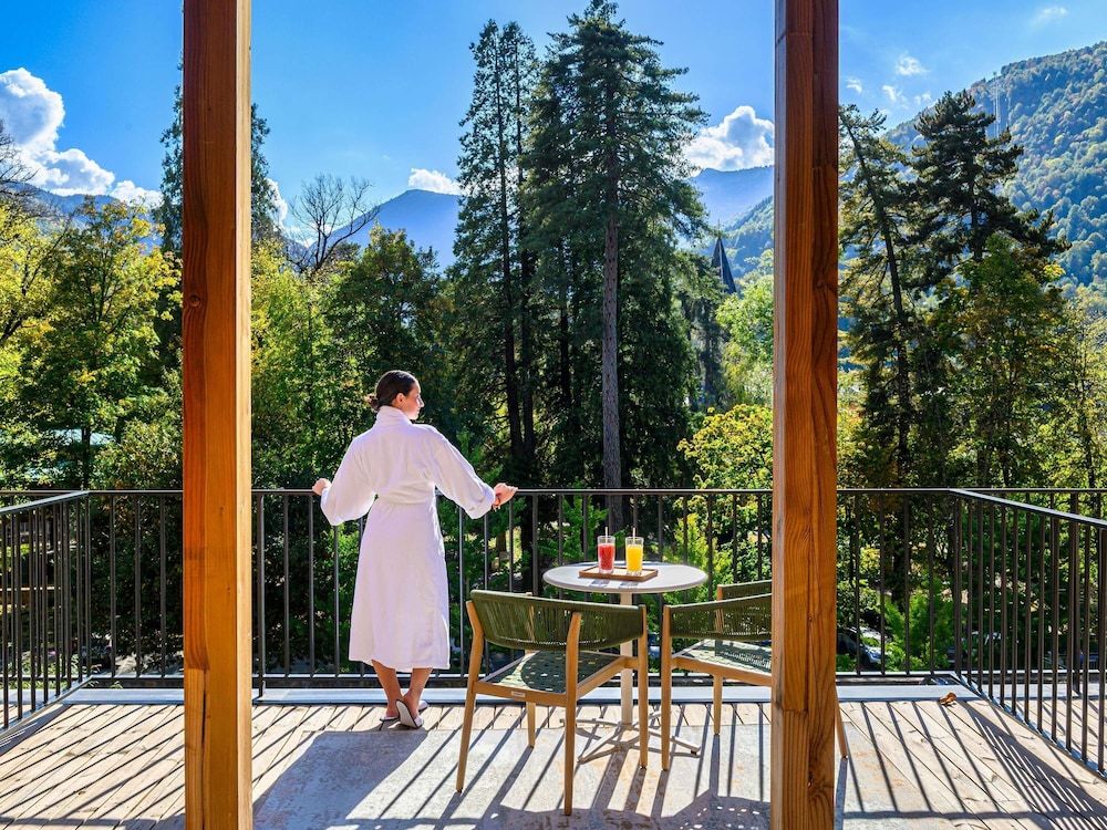 Bild von Deluxe-Zimmer, 1 King-Bett, Balkon, Bergblick
