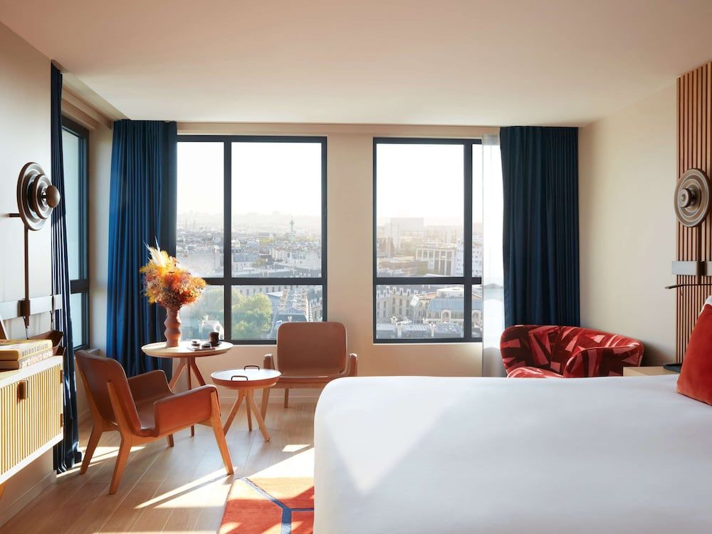 Bild von Junior-Studio, 1 King-Bett, Eckzimmer (Eiffel tower & Seine river view)