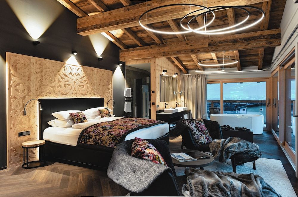 Bild von Penthouse Suite (Bergfeuer), Bergblick, Terasse, Sauna, Whirlpool