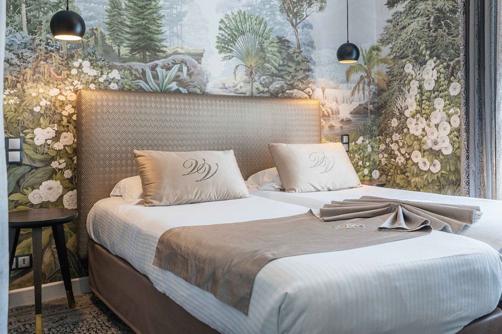Bild von Zweibettzimmer, Gartenblick
