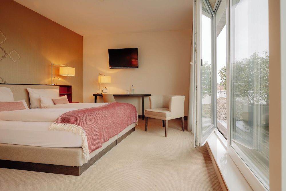 Bild von Deluxe-Doppel- oder -Zweibettzimmer, Balkon, Stadtblick