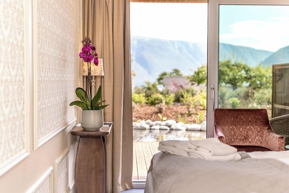 Bild von Deluxe-Doppelzimmer, Terrasse, Bergblick