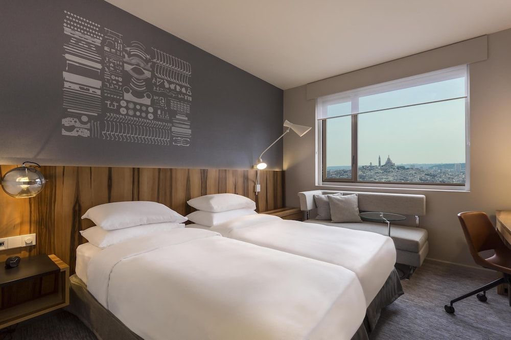 Bild von Zimmer, 2 Einzelbetten (Montmartre View, Deluxe)