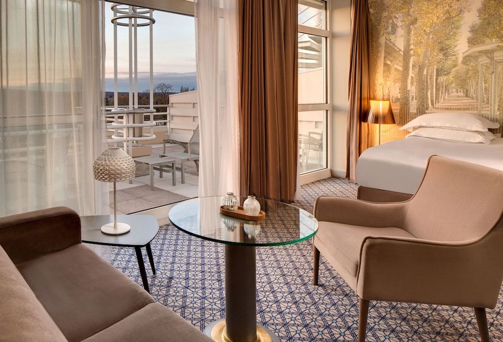 Bild von Deluxe-Zimmer, Terrasse, Parkblick