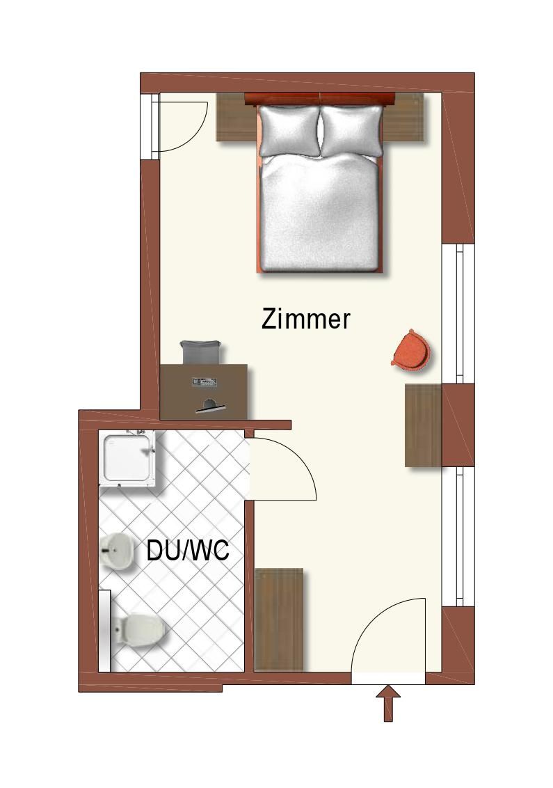 Bild von Standard Doppelzimmer - Erdgeschoss