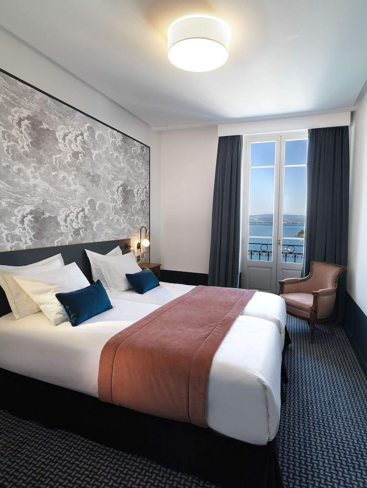 Bild von Doppel- oder Zweibettzimmer, Seeblick