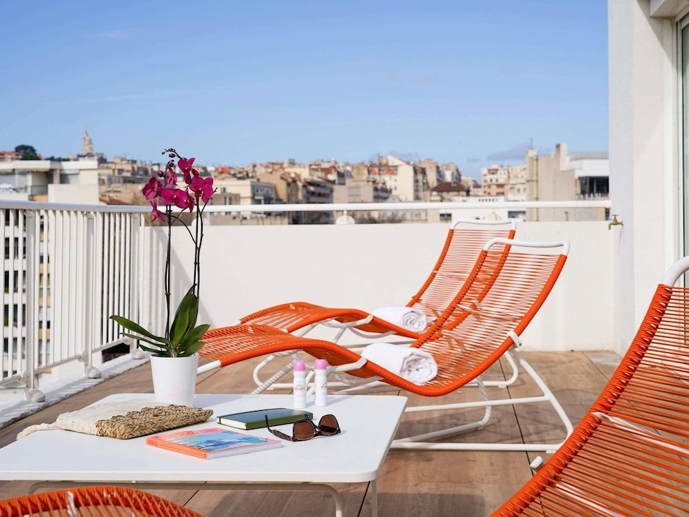 Bild von Junior-Suite, 1 King-Bett, Terrasse, Stadtblick