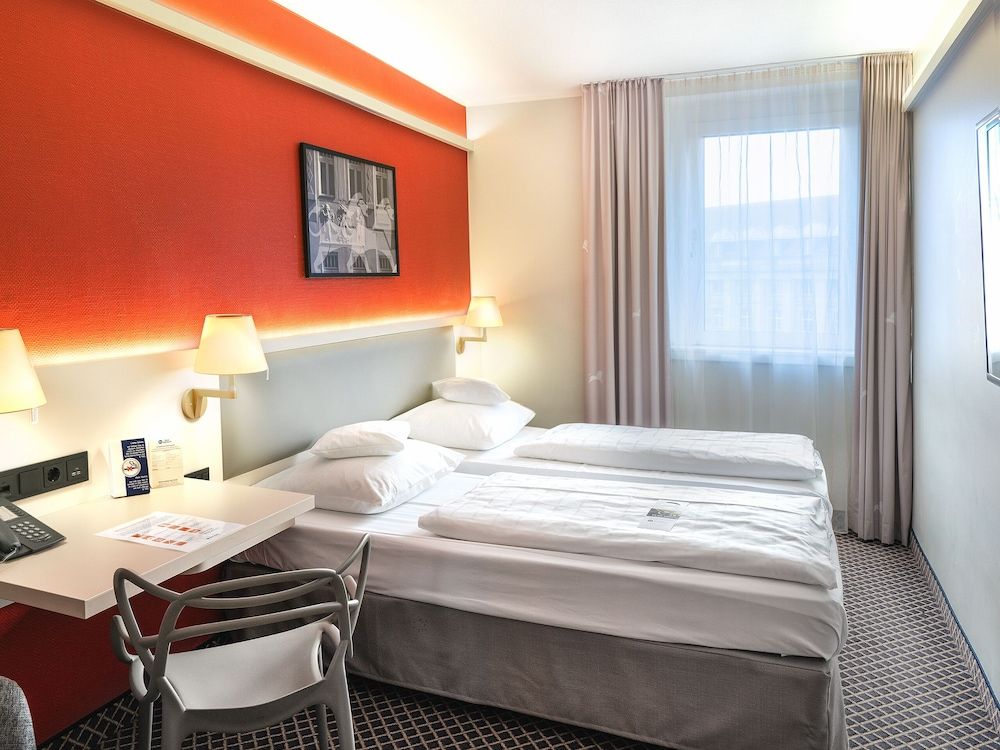 Bild von Standardzimmer, 2 Einzelbetten, Stadtblick