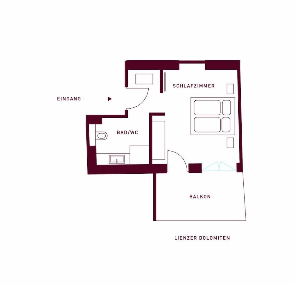 Bild von Superior-Apartment, 1 Doppelbett und Schlafsofa
