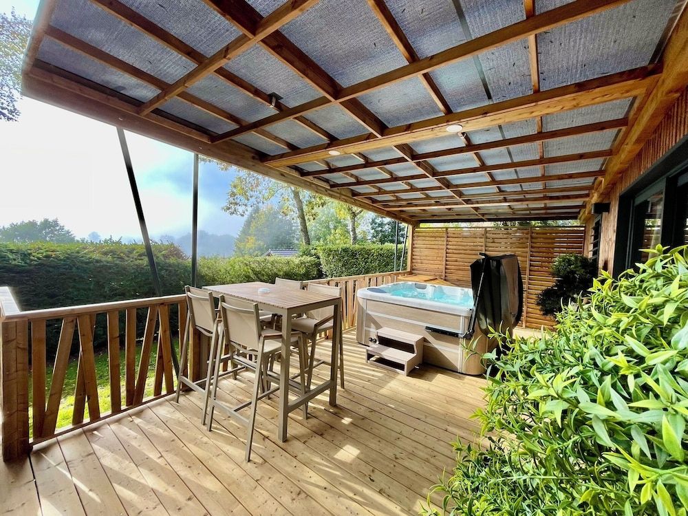 Bild von Premium-Chalet, 2 Queen-Betten, Whirlpool, Bergblick