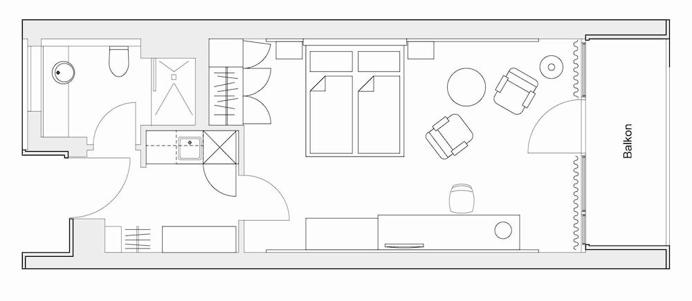Bild von Economy-Doppelzimmer